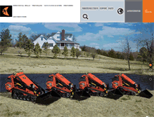 Tablet Screenshot of ditchwitch.com